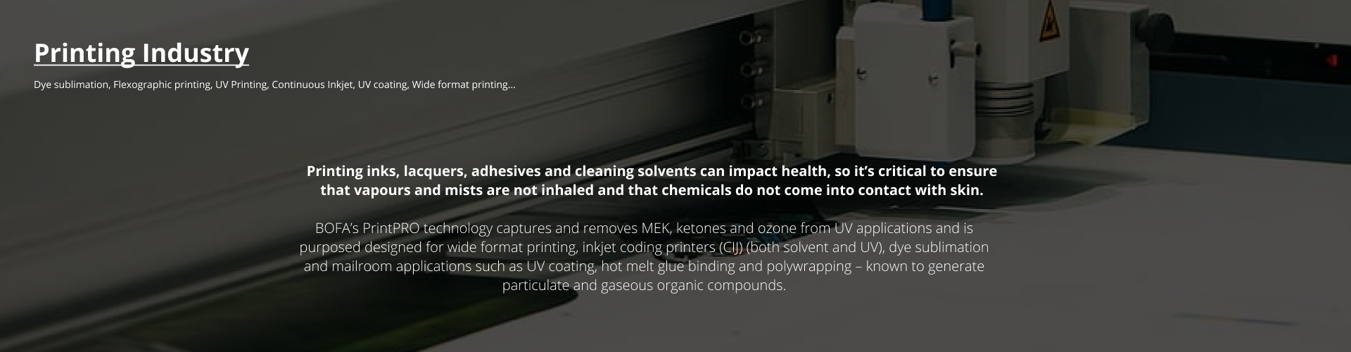 Printing Industry